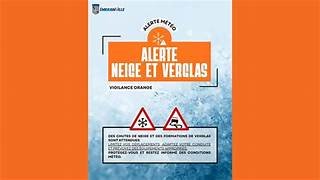ALERTE MÉTÉO ORANGE NEIGE VERGLAS