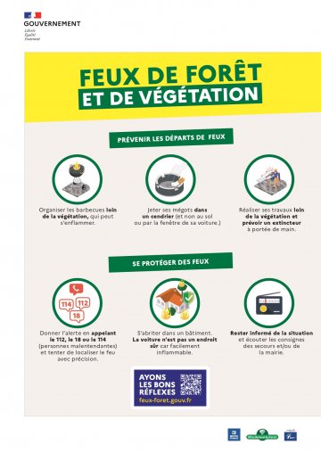 Campagne nationale de prévention et de sensibilisation contre les feux de forêt et de végétation