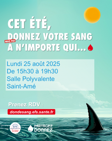 DON DE SANG salle polyvalente