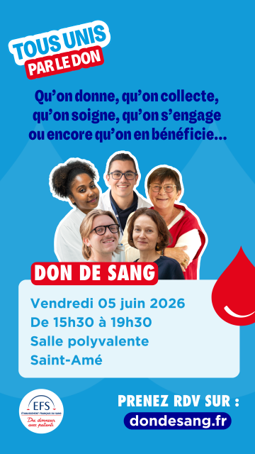 DON DE SANG salle polyvalente