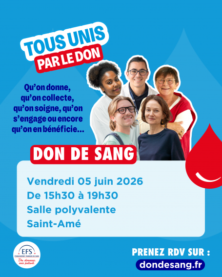 DON DE SANG salle polyvalente