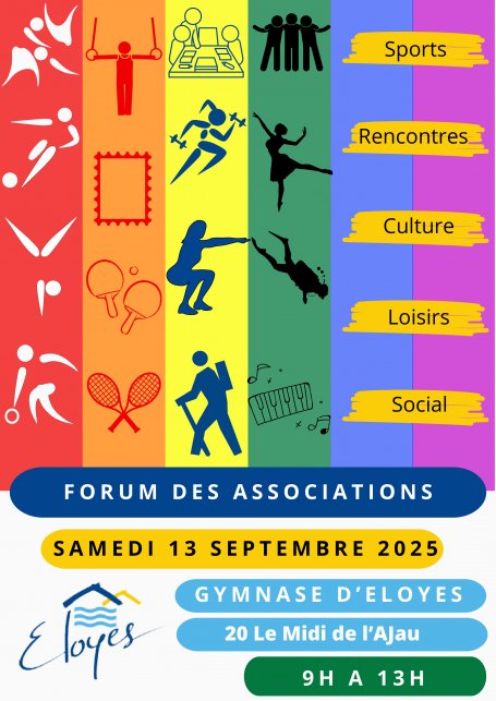FORUM DES ASSOCIATIONS à ELOYES