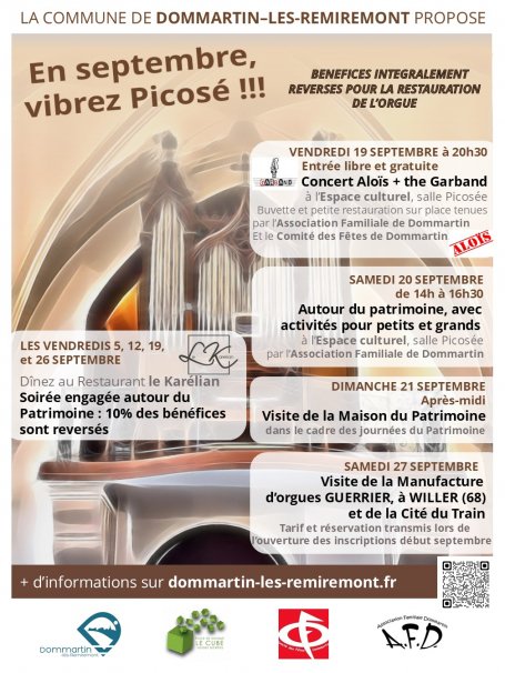 EN SEPTEMBRE, VIBREZ PICOSÉ !!!