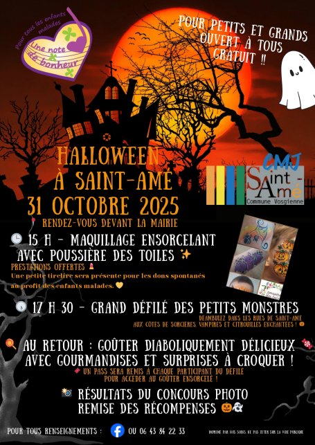HALLOWEEN à SAINT-AMÉ