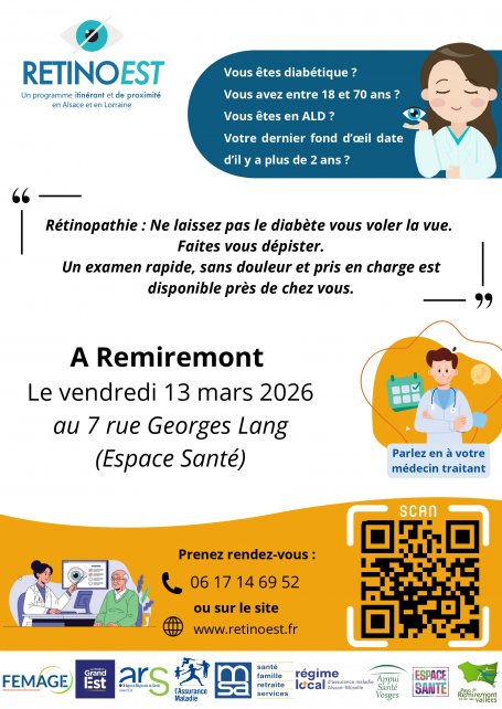 Journée de prévention du diabète à Remiremont