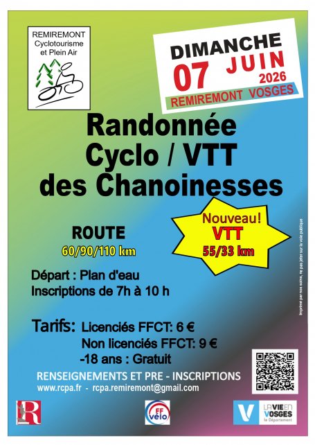 Randonnée Cyclo / VTT des Chanoinesses