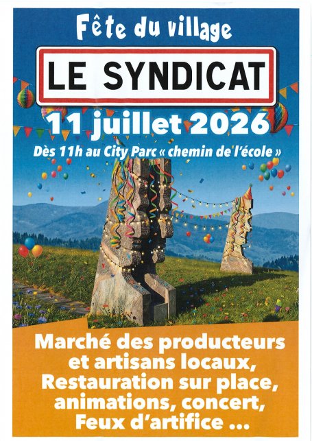 Fête du village - Le Syndicat