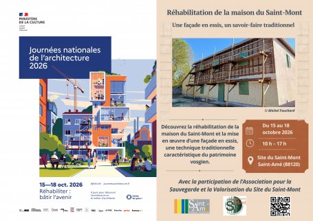 Journées nationales de l'architecture 2026 - Réhabilitation de la maison du Saint-Mont