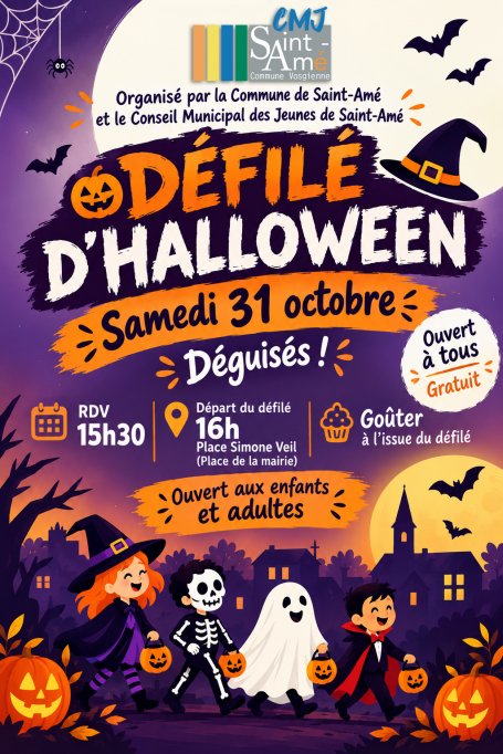 DÉFILÉ D'HALLOWEEN