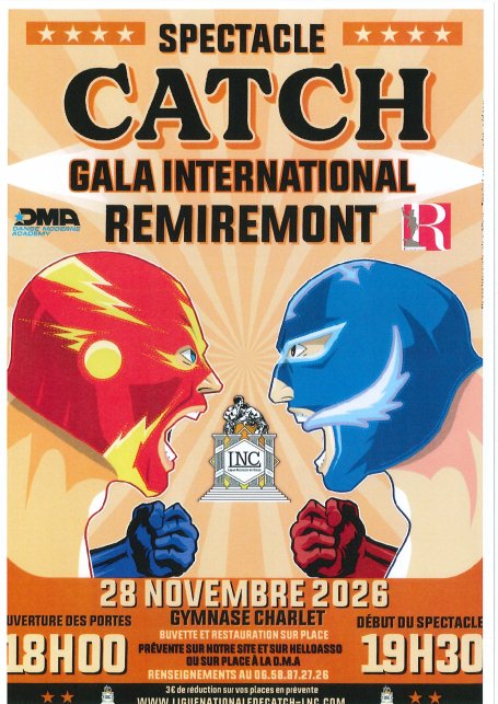 CATCH - GALA INTERNATIONAL REMIREMONT